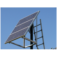 Structure panneaux solaire sur mat